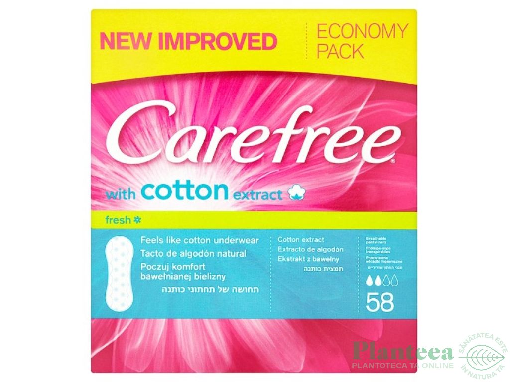 Protejslip cotton fresh 58b - CAREFREE