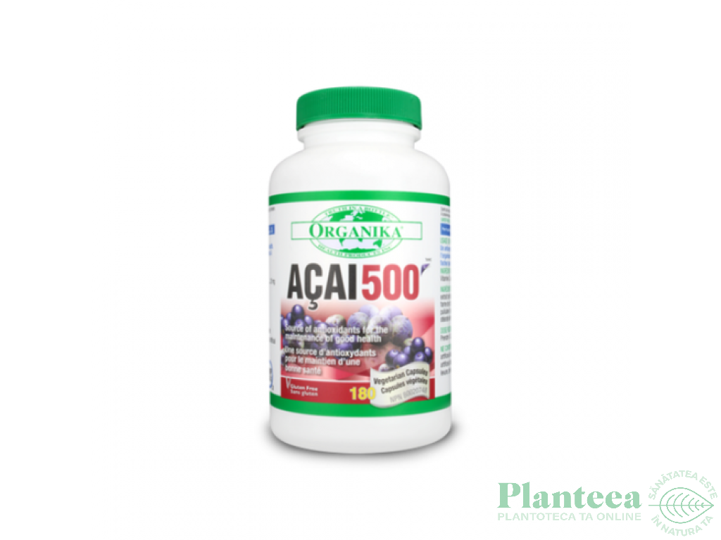 Acai forte 500mg 180cps - ORGANIKA HEALTH