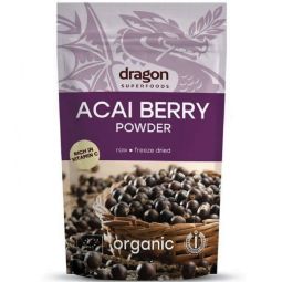 Pulbere acai bio 75g - DRAGON SUPERFOODS