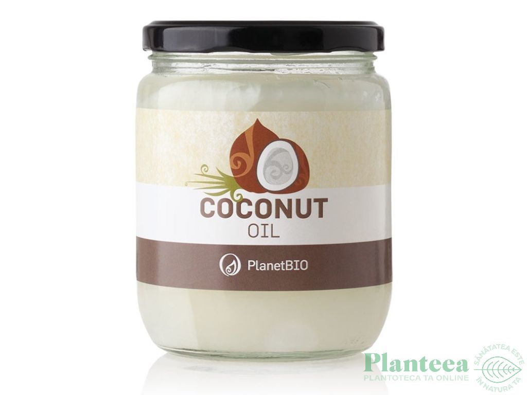 Ulei cocos virgin organic 500ml - PLANET BIO