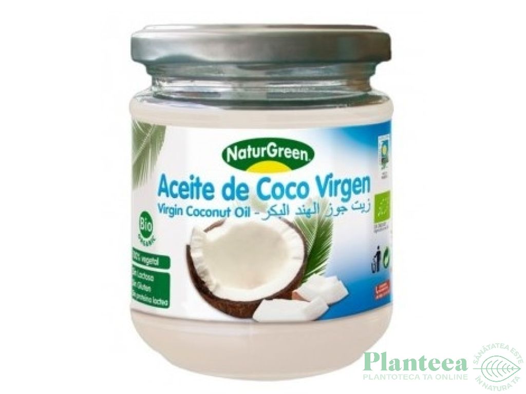 Ulei cocos virgin eco 400g - NATURGREEN