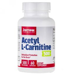 L carnitina acetyl 500mg 60cps - JARROW FORMULAS