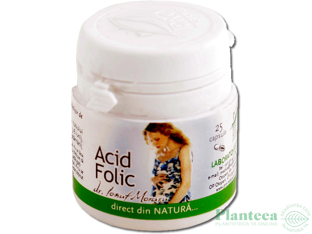 Acid folic 500mcg 25cps - MEDICA