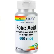 Acid folic 800mcg 30cps - SOLARAY