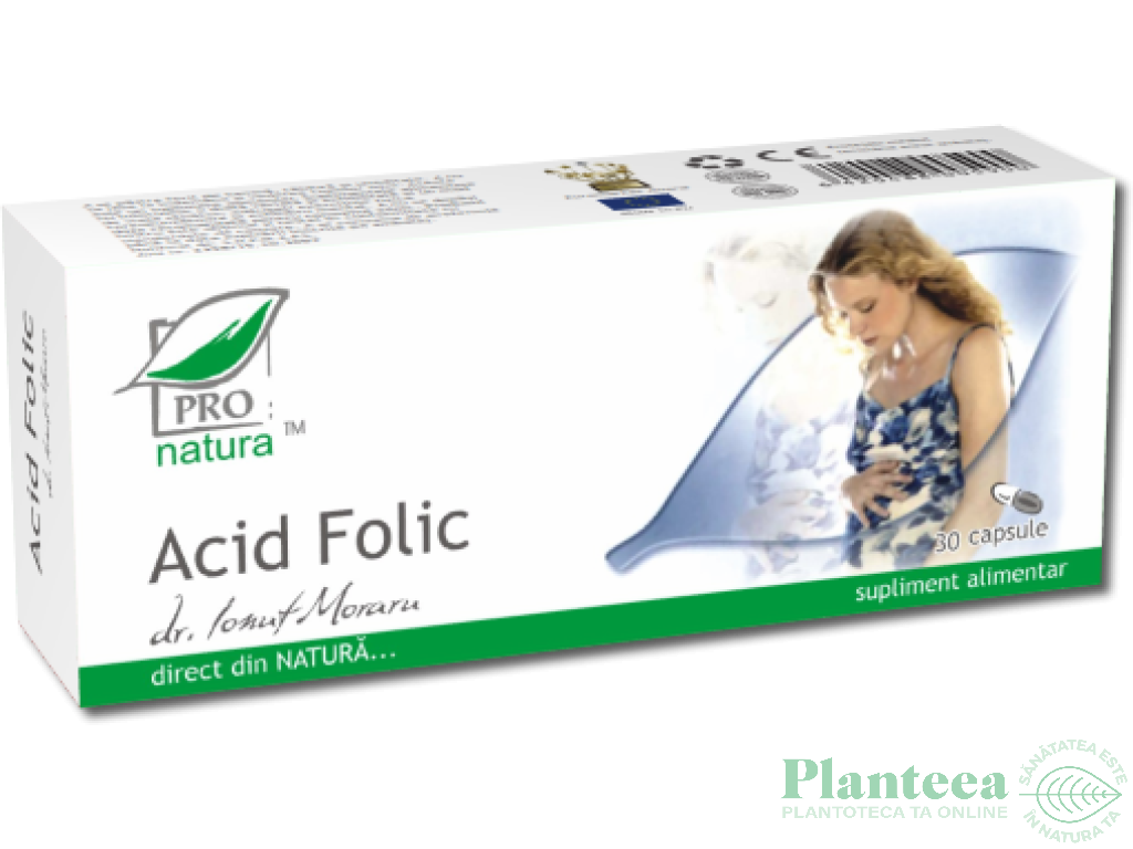 Acid folic 500mcg 30cps - MEDICA
