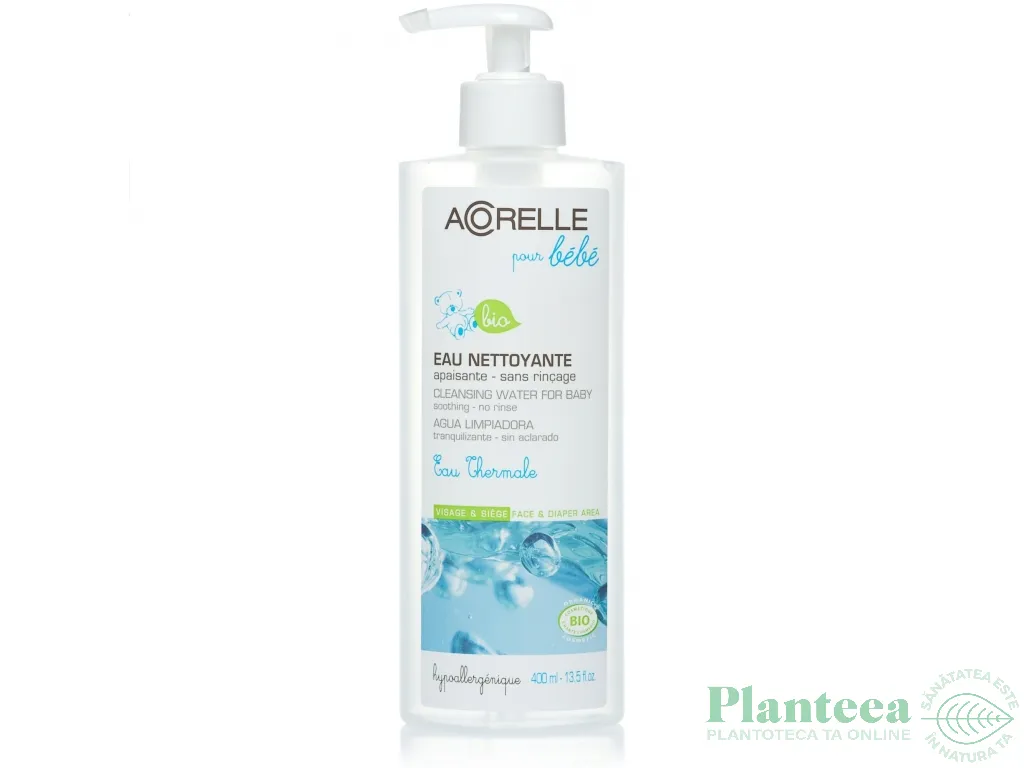 Apa curatare bebe apa termala 400ml - ACORELLE