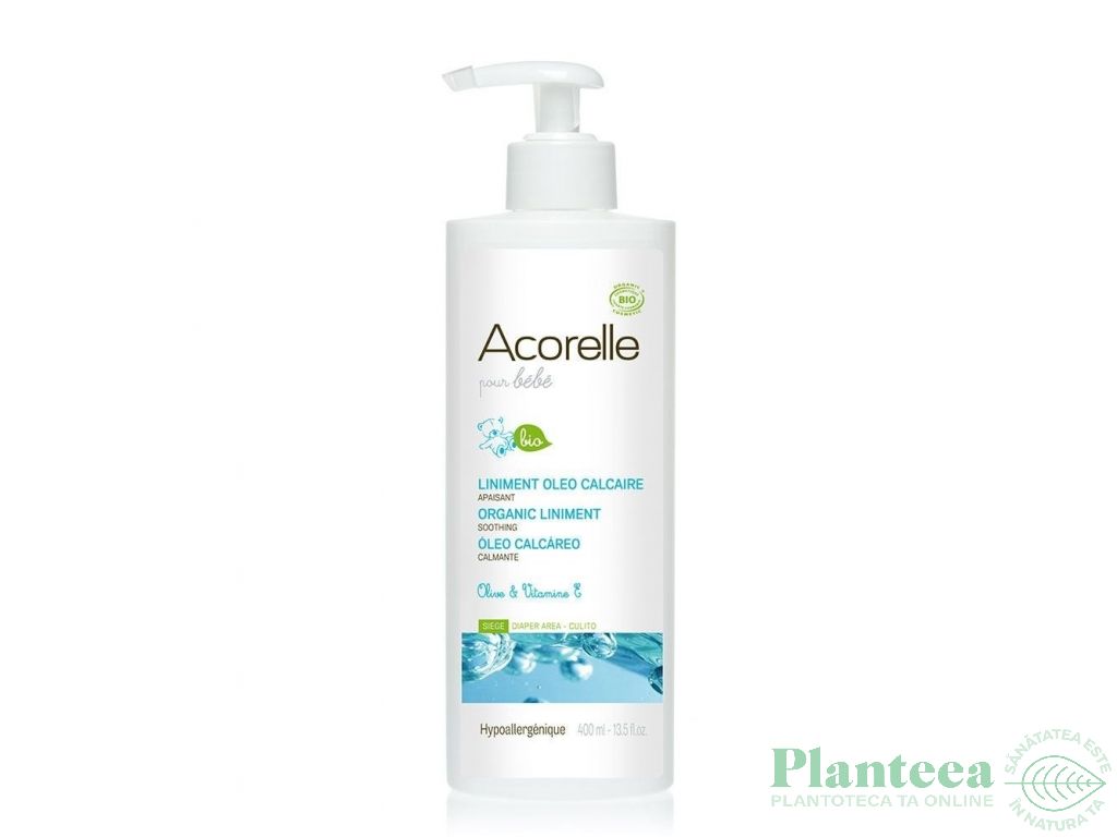 Alifie calmanta eritem bebe 400ml - ACORELLE