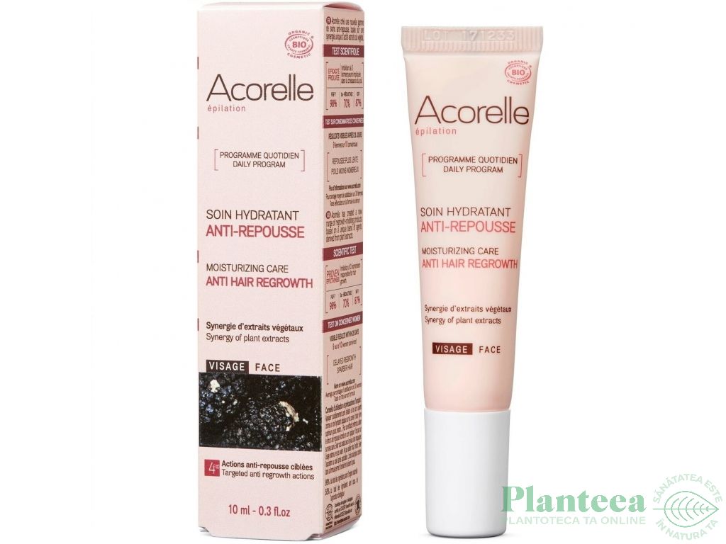 Crema tratament facial hidratant anti crestere par 10ml - ACORELLE