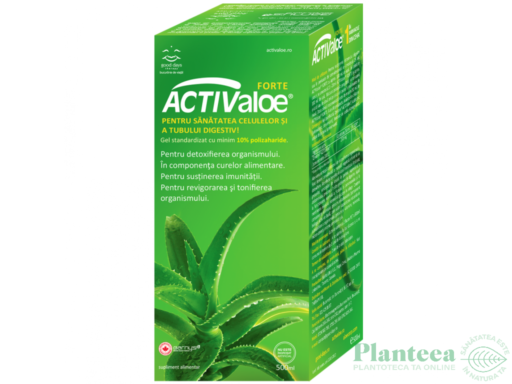 Activ aloe forte 500ml - BARNY`S