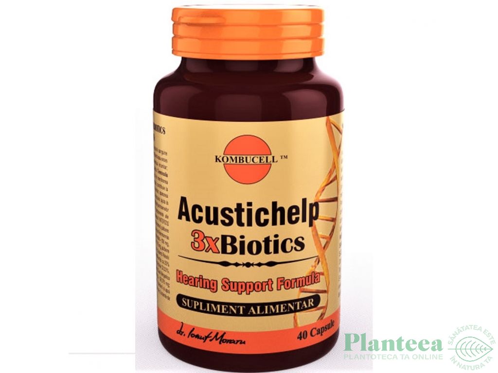 Acustichelp 3xbiotics 40cps - KOMBUCELL