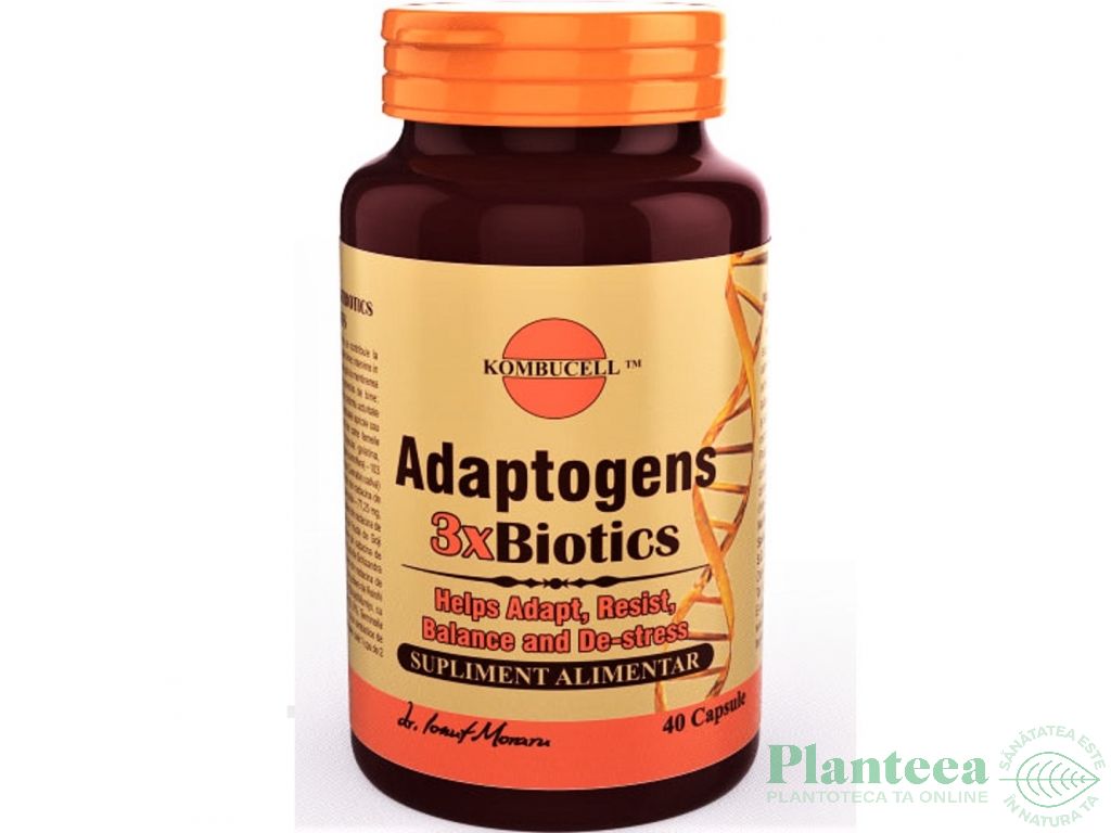 Adaptogens 3xbiotics 40cps - KOMBUCELL