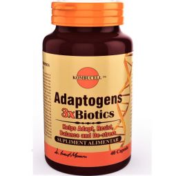 Adaptogens 3xbiotics 40cps - KOMBUCELL