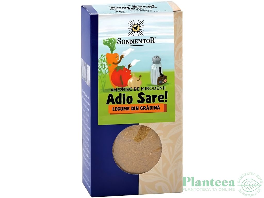 Amestec mirodenii Adio Sare! legume din gradina eco 55g - SONNENTOR