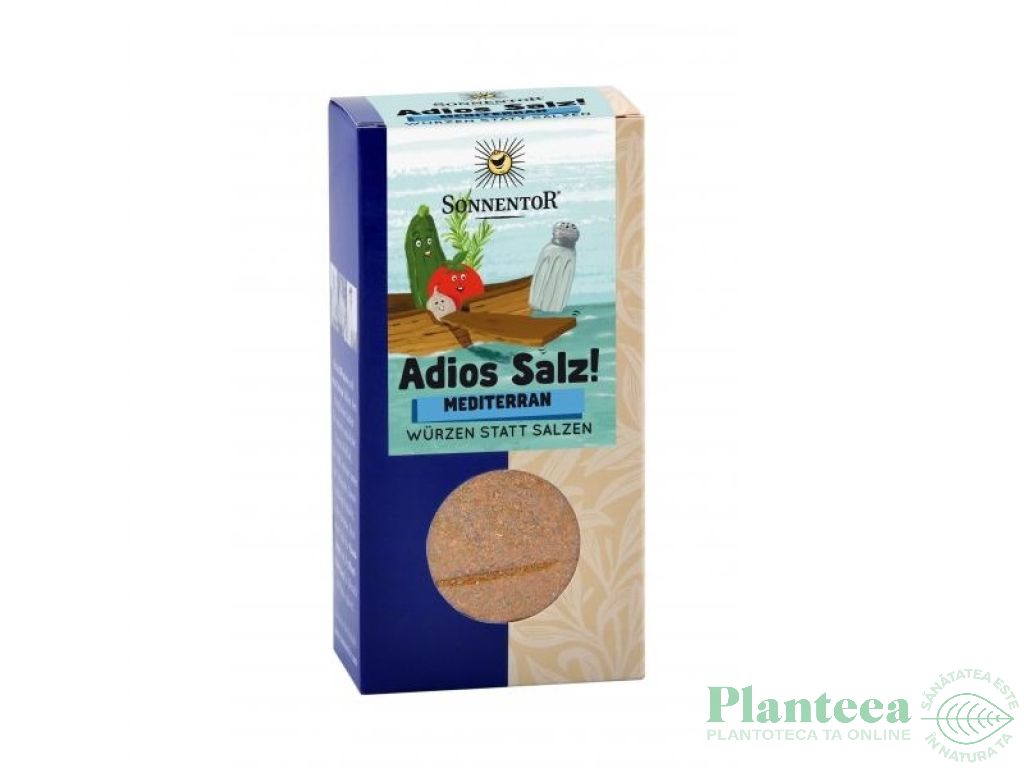 Amestec mirodenii Adio Sare! mediteraneean eco 50g - SONNENTOR