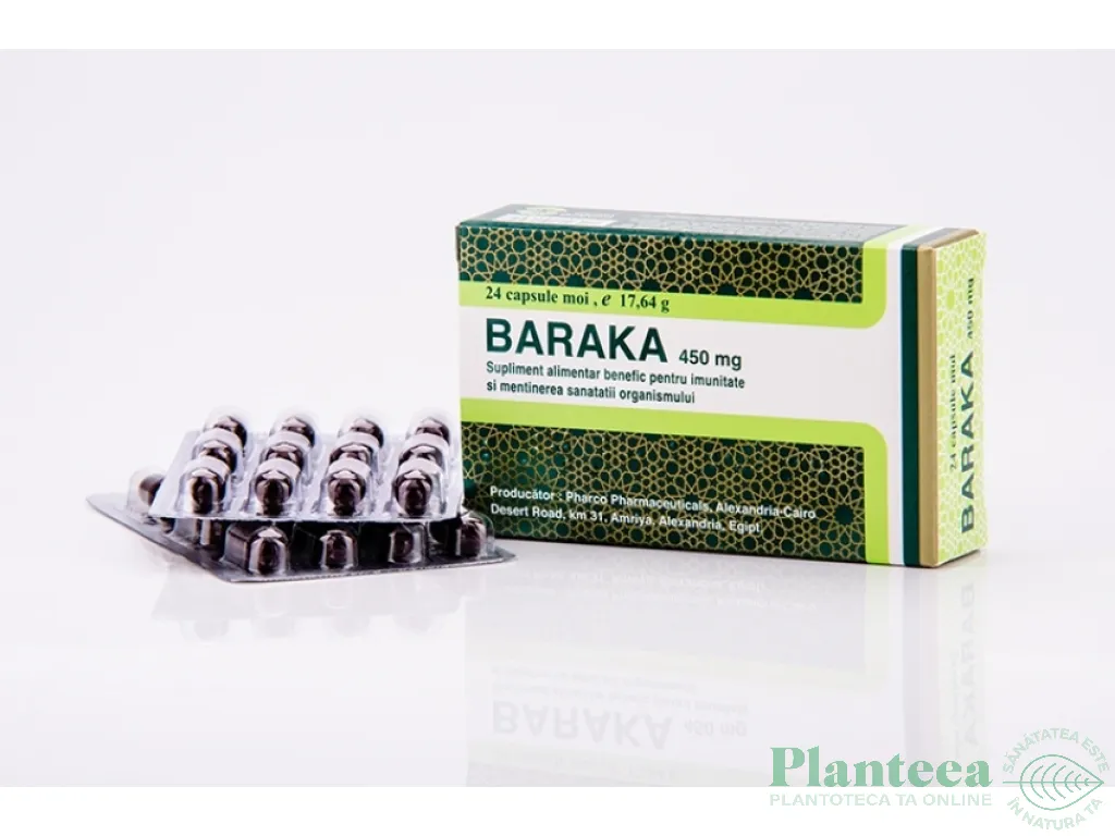 Baraka 450mg 24cps - PHARCO