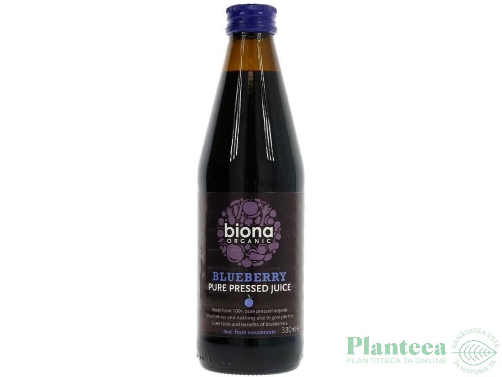 Suc afine pur 330ml - BIONA