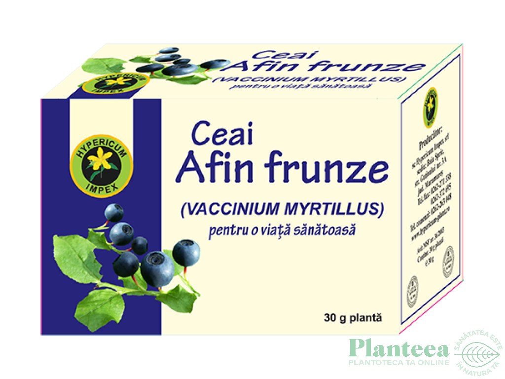 Ceai afin frunze 30g - HYPERICUM PLANT