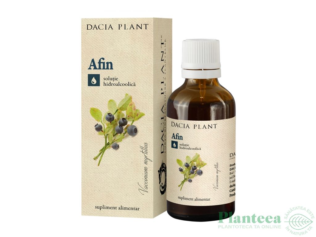 Tinctura afin frunze 50ml - DACIA PLANT