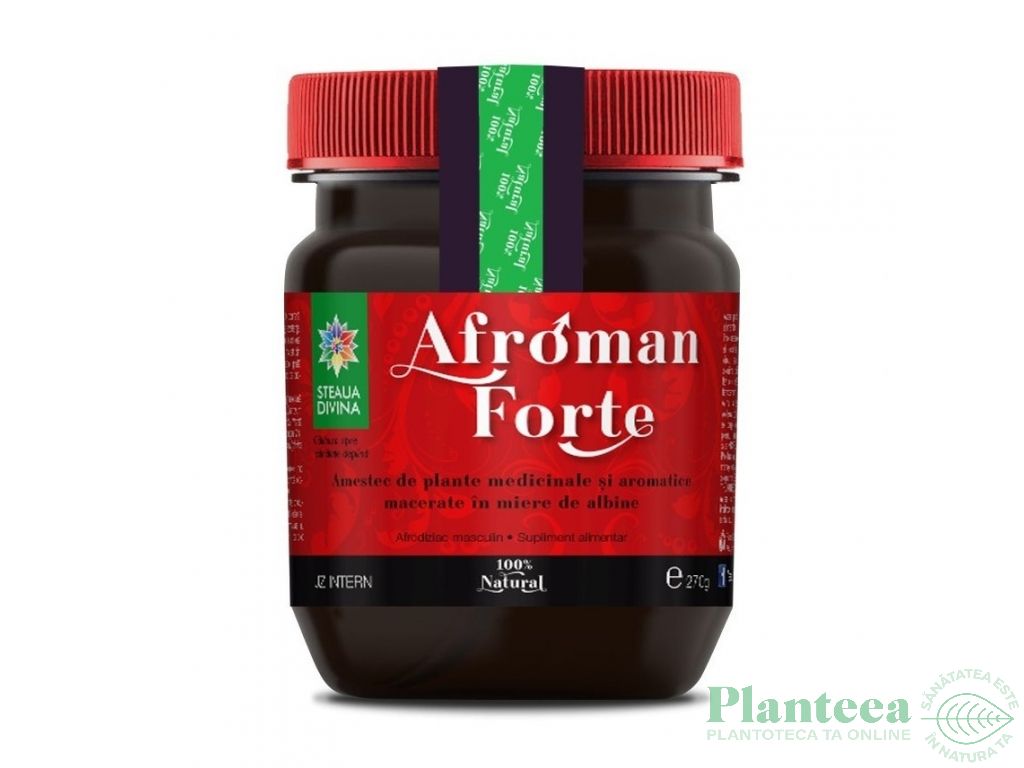 Afroman forte miere 270g - SANTO RAPHAEL