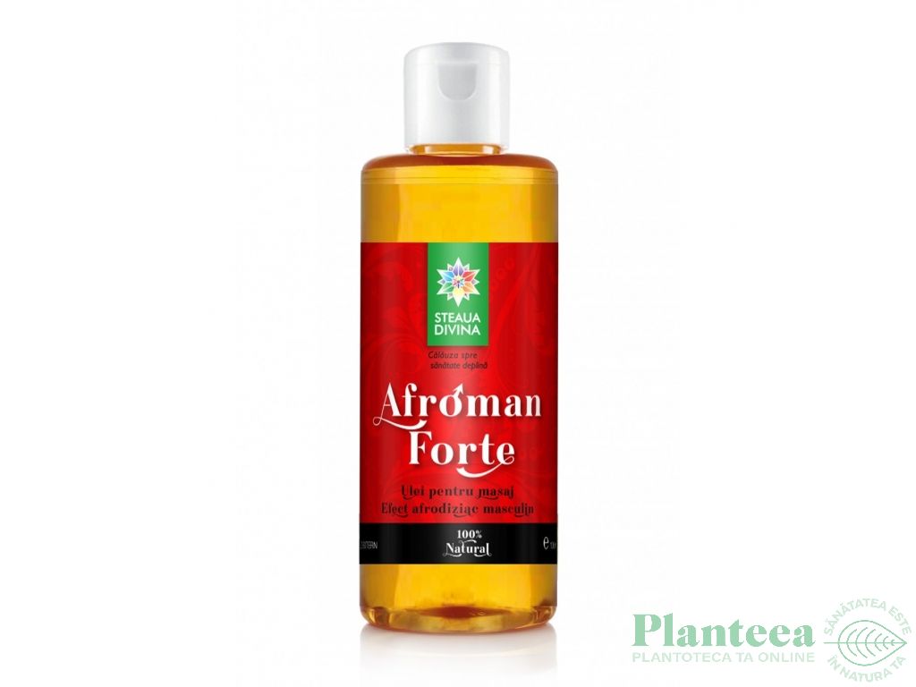 Afroman forte ulei masaj 100ml - SANTO RAPHAEL