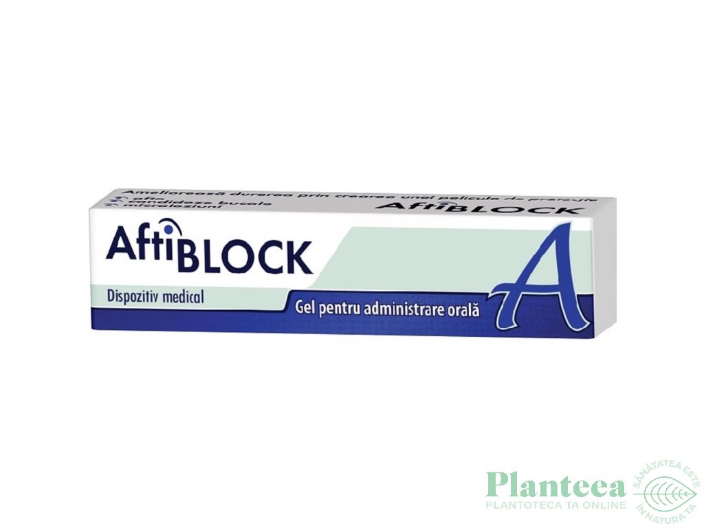 Gel bucal AftiBlock 8g - NATUR PRODUKT