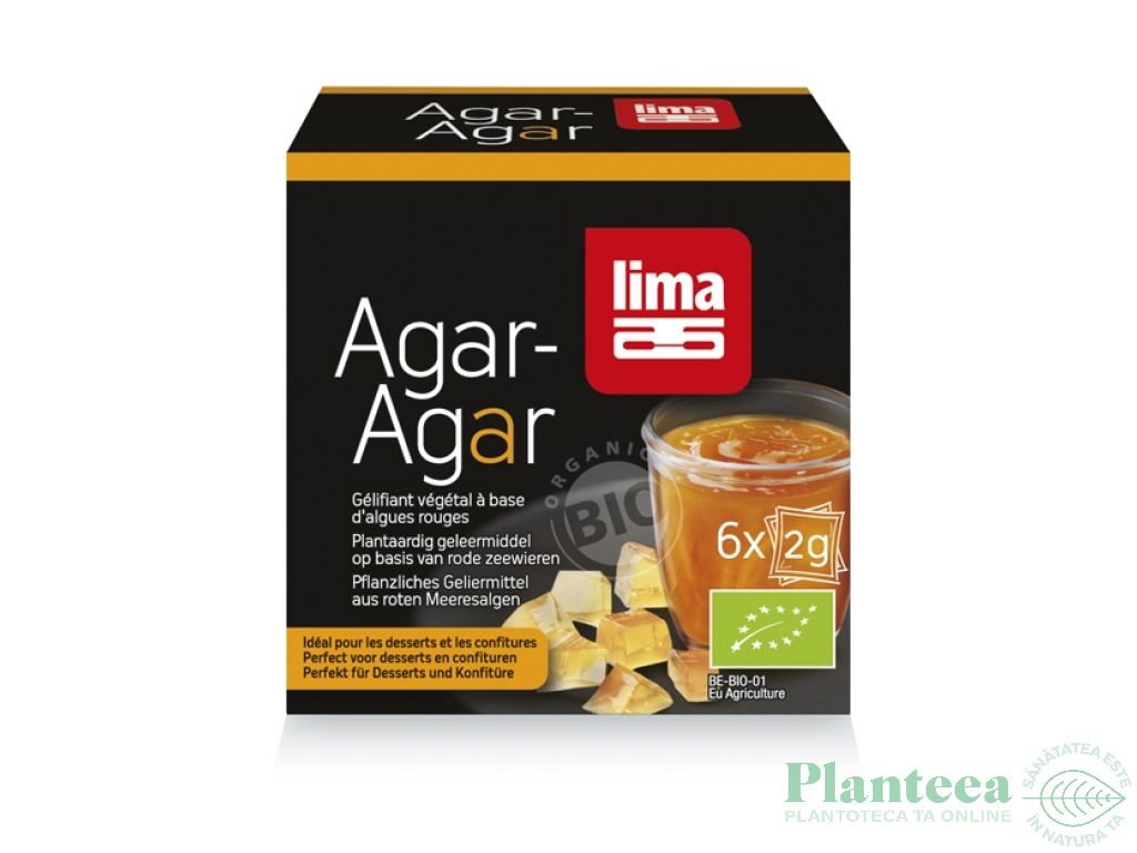 Agar agar praf eco 6x2g - LIMA