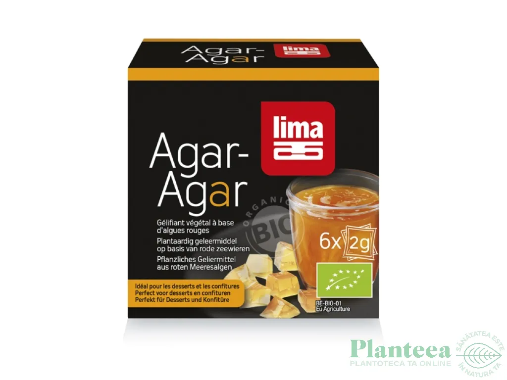 Agar agar praf eco 6x2g - LIMA