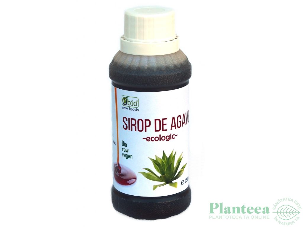 Sirop agave brun raw eco 250ml - OBIO