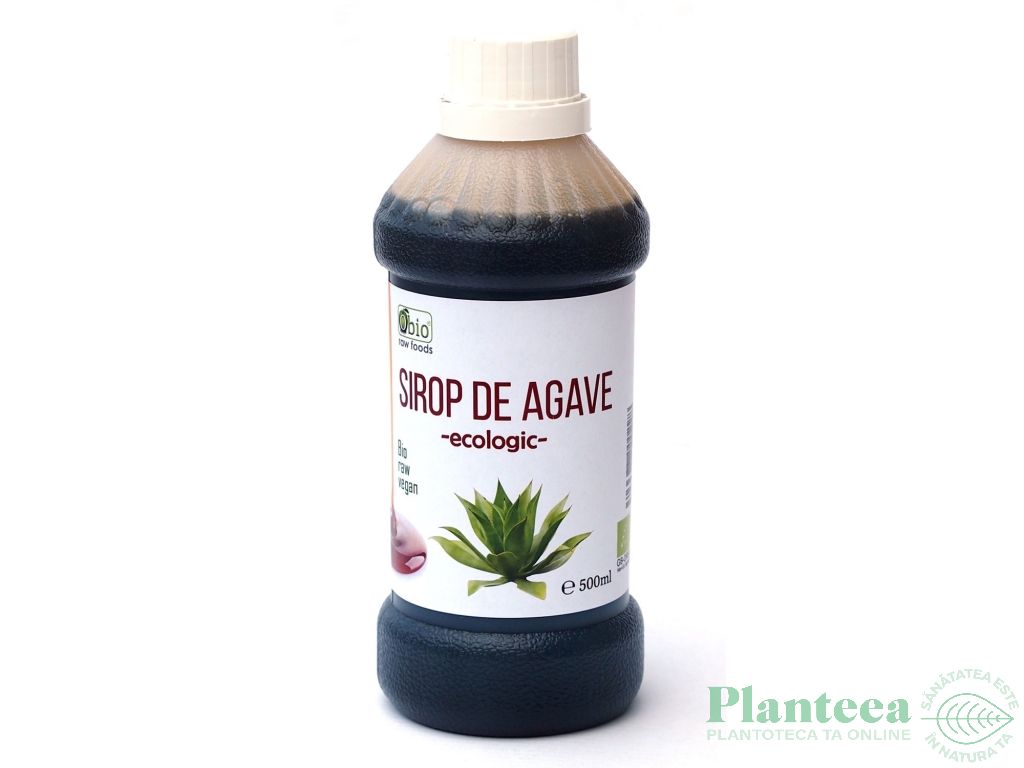 Sirop agave brun raw eco 500ml - OBIO