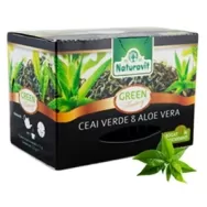 Ceai verde aloe vera Fantasy 15dz - NATURAVIT