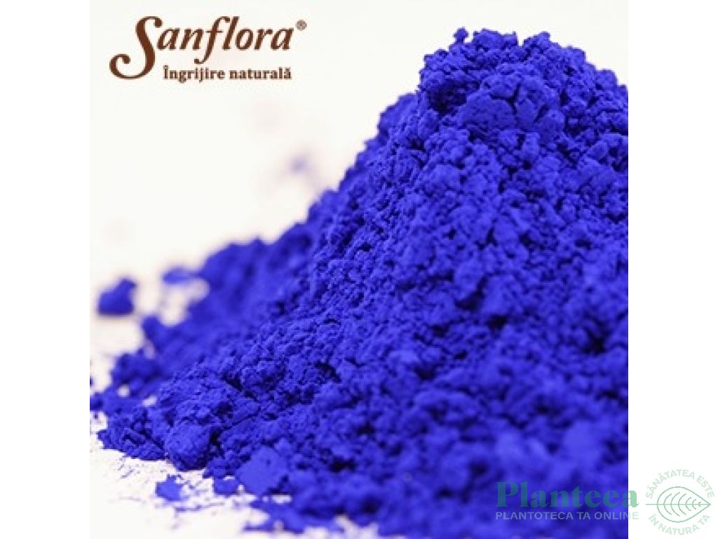 Pigment cosmetic mineral albastru 10g - SANFLORA