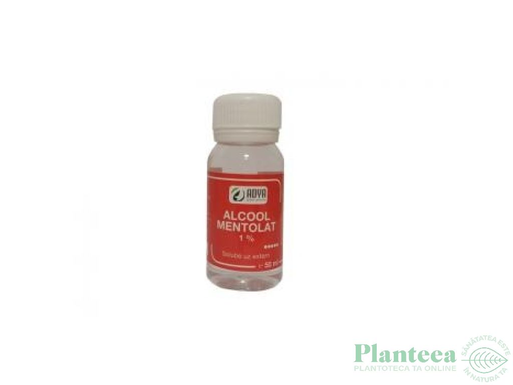 Alcool mentolat 50ml - ADYA GREEN PHARMA