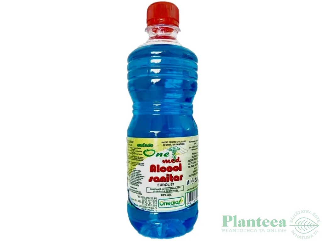 Alcool sanitar 70% 500ml - ONE MED