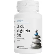 Calciu Mg Zn 40cp - ALEVIA