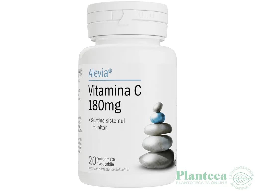 Vitamina C 180mg flacon 20cp - ALEVIA