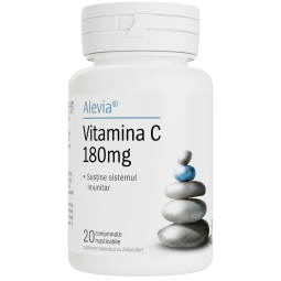 Vitamina C 180mg flacon 20cp - ALEVIA