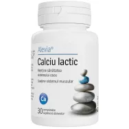 Calciu lactic 30cp - ALEVIA
