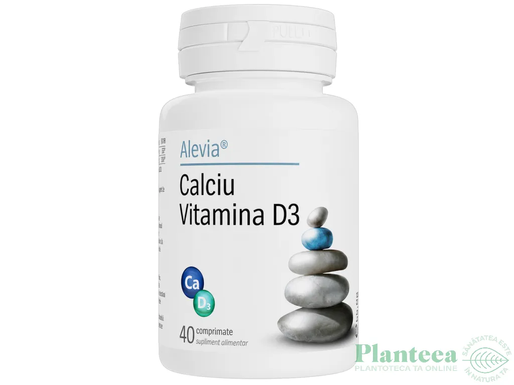 Calciu D3 40cp - ALEVIA