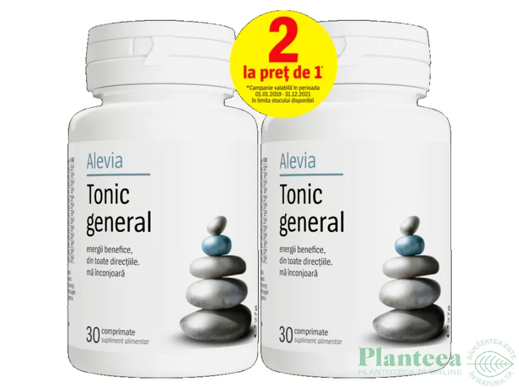 Pachet Tonic General 2x30cp - ALEVIA