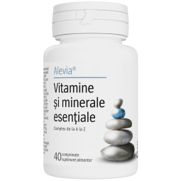 Vitamine minerale esentiale 40cp - ALEVIA