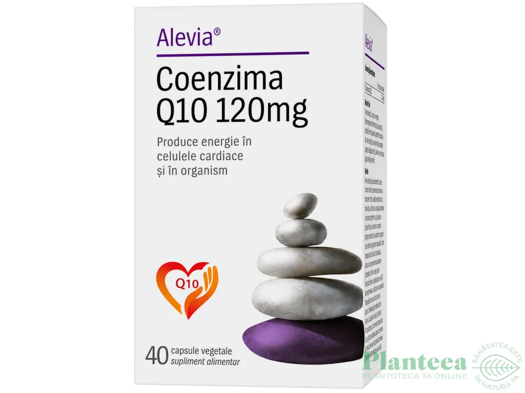 Coenzima Q10 120mg 40cp - ALEVIA