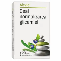 Ceai normalizarea glicemiei 20dz - ALEVIA