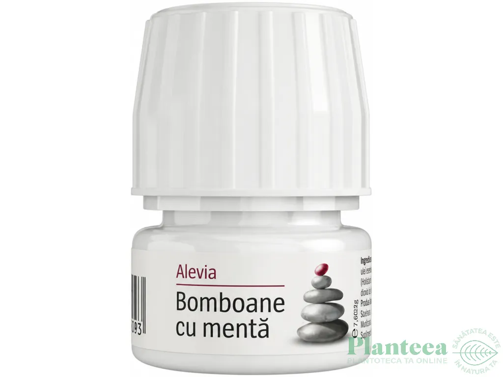Bomboane menta 60cp - ALEVIA