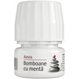 Bomboane menta 60cp - ALEVIA