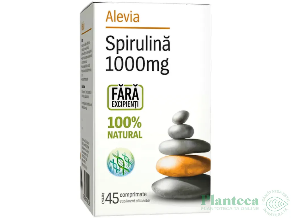Spirulina 1000mg 45cp - ALEVIA
