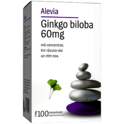 Ginkgo biloba 60mg 100cp - ALEVIA
