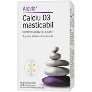 Calciu D3 masticabil 30cp - ALEVIA
