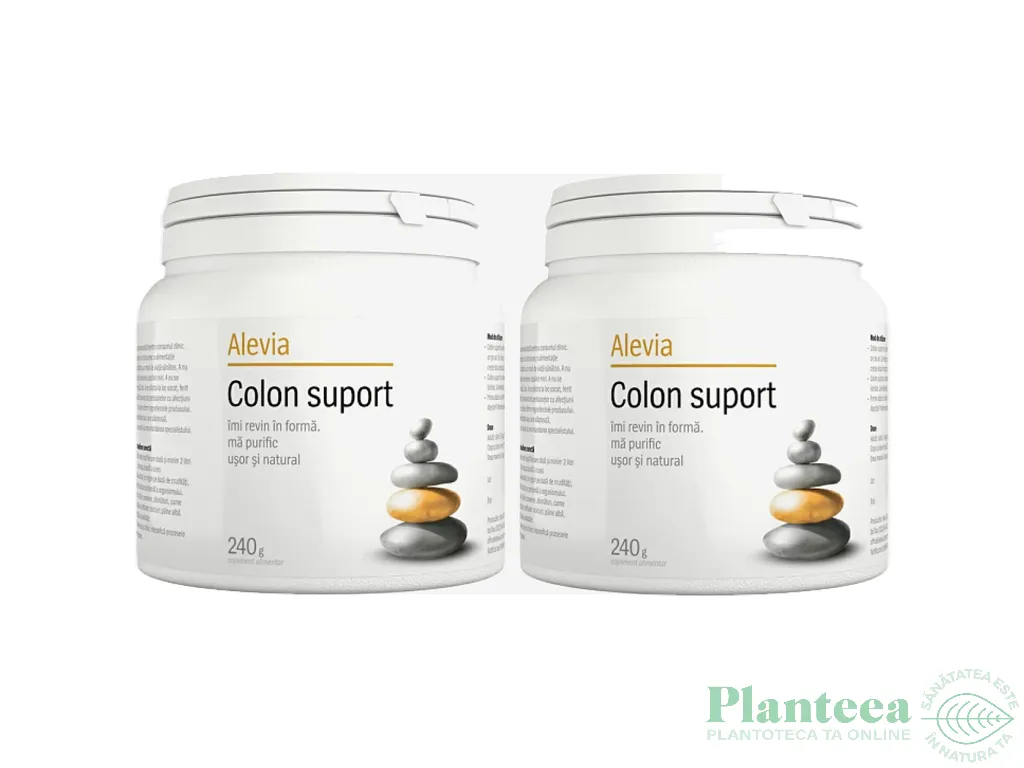 Pachet Colon suport 2x240g - ALEVIA