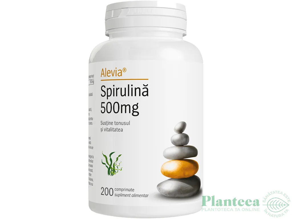 Spirulina 500mg 200cp - ALEVIA