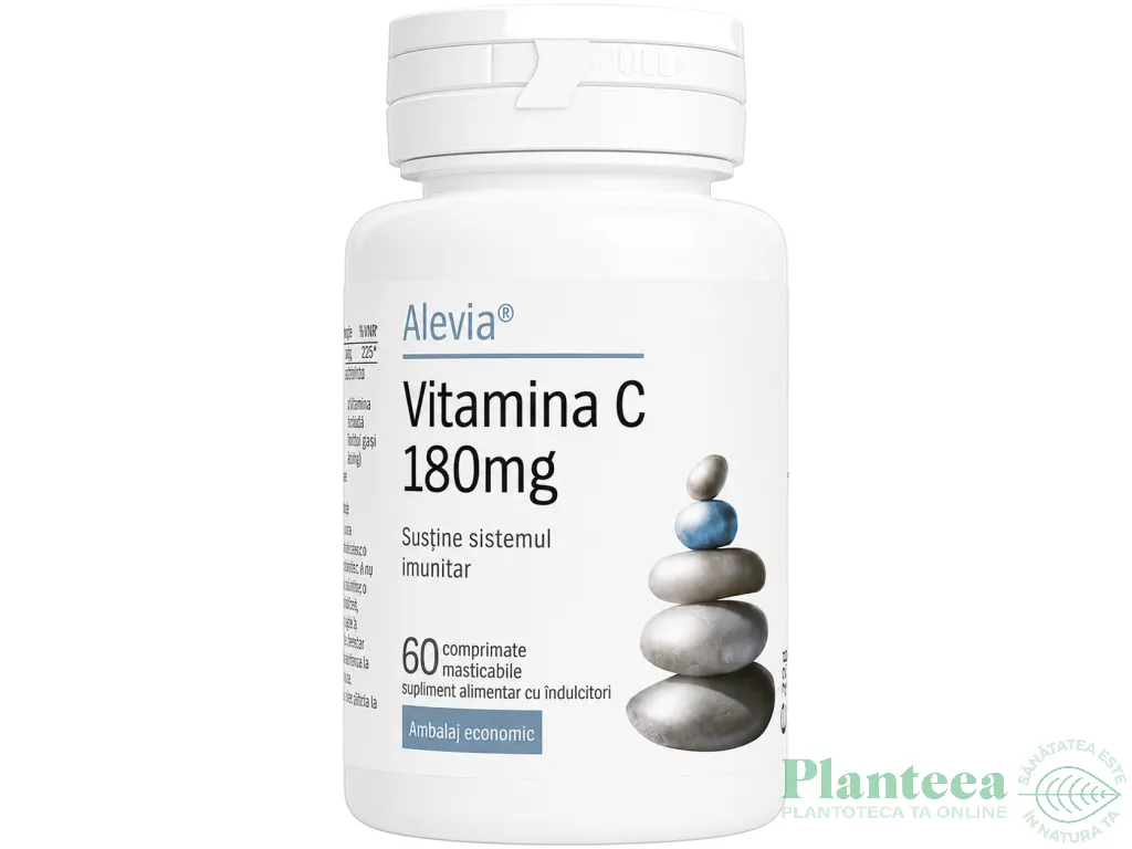 Vitamina C 180mg flacon 60cp - ALEVIA